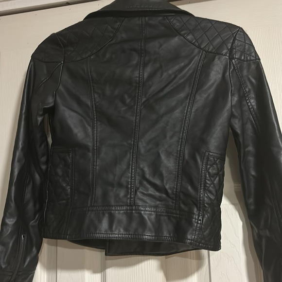 Aqua Girls faux leather Moto jacket - Picture 6 of 11